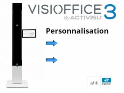 Prise de mesures Visioffice 3 chez Lynx Optique